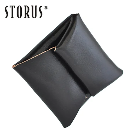 STORUS スマートコインケース — 本革牛革製 マネークリップ専用小銭入れ